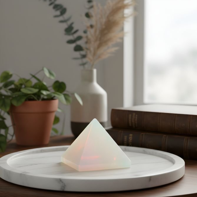 Opal pyramid